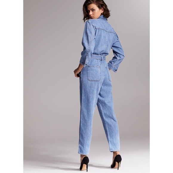 Aritzia Denim Forum The Margot Jumpsuit - Picture 5 of 12